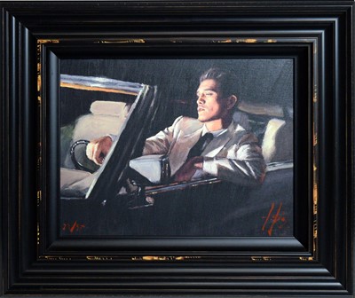 Lot 497 - Fabian Perez - Late Drive II | limited edition canvas print