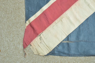 Lot 1017 - An early 19th Century Union flag