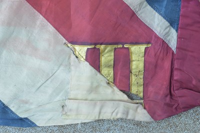 Lot 1017 - An early 19th Century Union flag