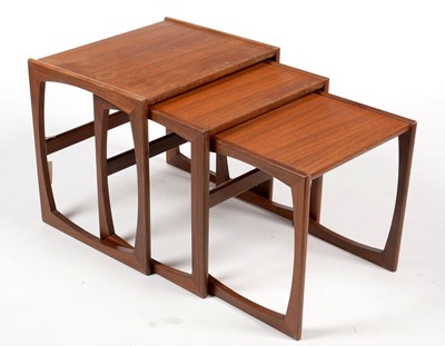 Lot 375 - G Plan: mid Century 'quadrille' nest of  tables
