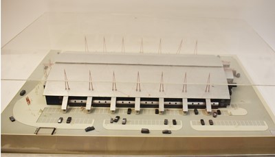 Lot 1086 - A Builder's model of The Utilita Arena Newcastle