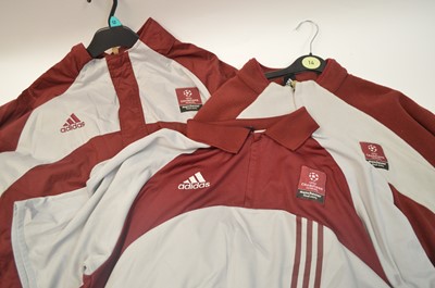 Lot 1183 - UEFA Champions League Manchester Final 2003 clothing, various.