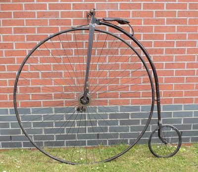 Lot 500 - A Victorian penny-farthing.