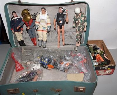 Lot 1121 - Large quantity of Action Man dolls, clothes, accessories, various.
