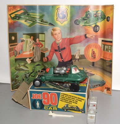 Lot 1126 - Century 21 Toys Ltd. Joe 90 car; and 1968 ATV Ltd Joe 90 poster.