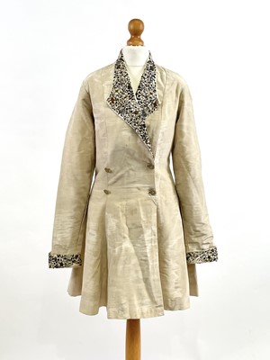 Lot 1204 - Belle Epoque double-breasted frock coat