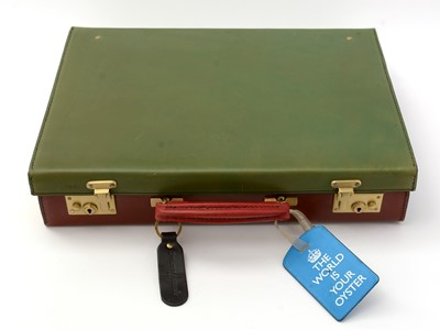 Lot 456 - A Swaine and Adeney leather "Pop Art" briefcase