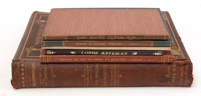 Lot 294 - Local History - Northumberland.