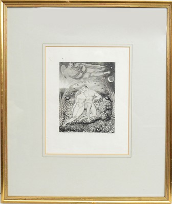 Lot 819 - William Bell Scott - etching