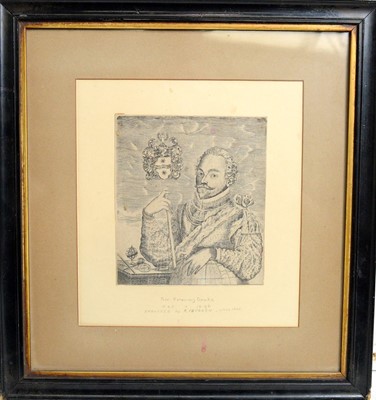 Lot 814 - Robert Vaughan - line engraving