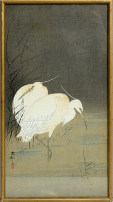 Lot 750 - Early 20th Century Japanese wood block.