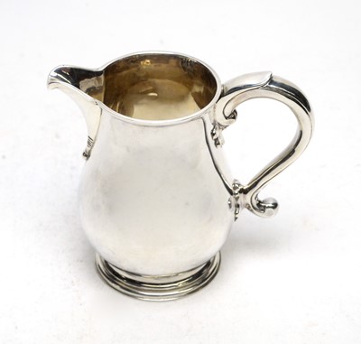 Lot 530 - A George V silver jug, by Catchpole & Williams Ltd