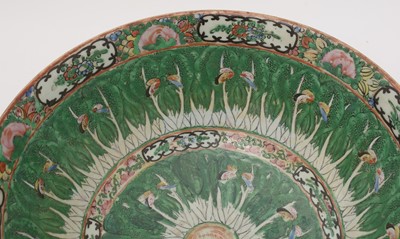 Lot 719 - Canton punch bowl