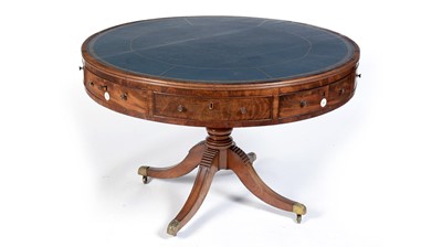 Lot 1086 - A Scottish Regency mahogany rent table