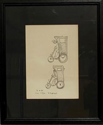 Lot 485 - After L. S. Lowry - Sketch for The Contraption | offset lithograph