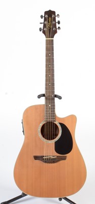 Lot 59 - Takamine EG510SC electro-acoustic guitar, cased
