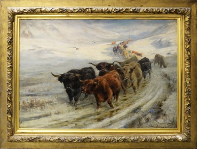 Lot 973 - Joseph Denovan Adam RSA - oil on canvas