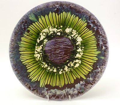 Lot 439 - Art glass charger