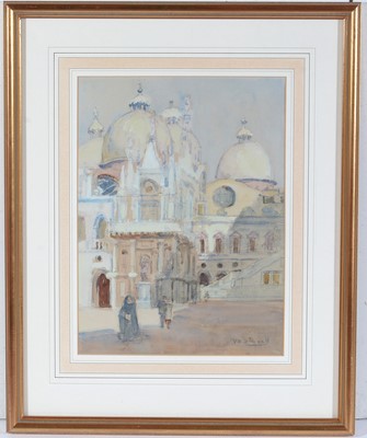 Lot 29 - Violet McDougall - A Corner of Venice | watercolour