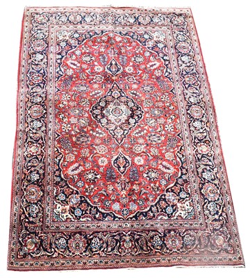Lot 703 - A Kashan rug