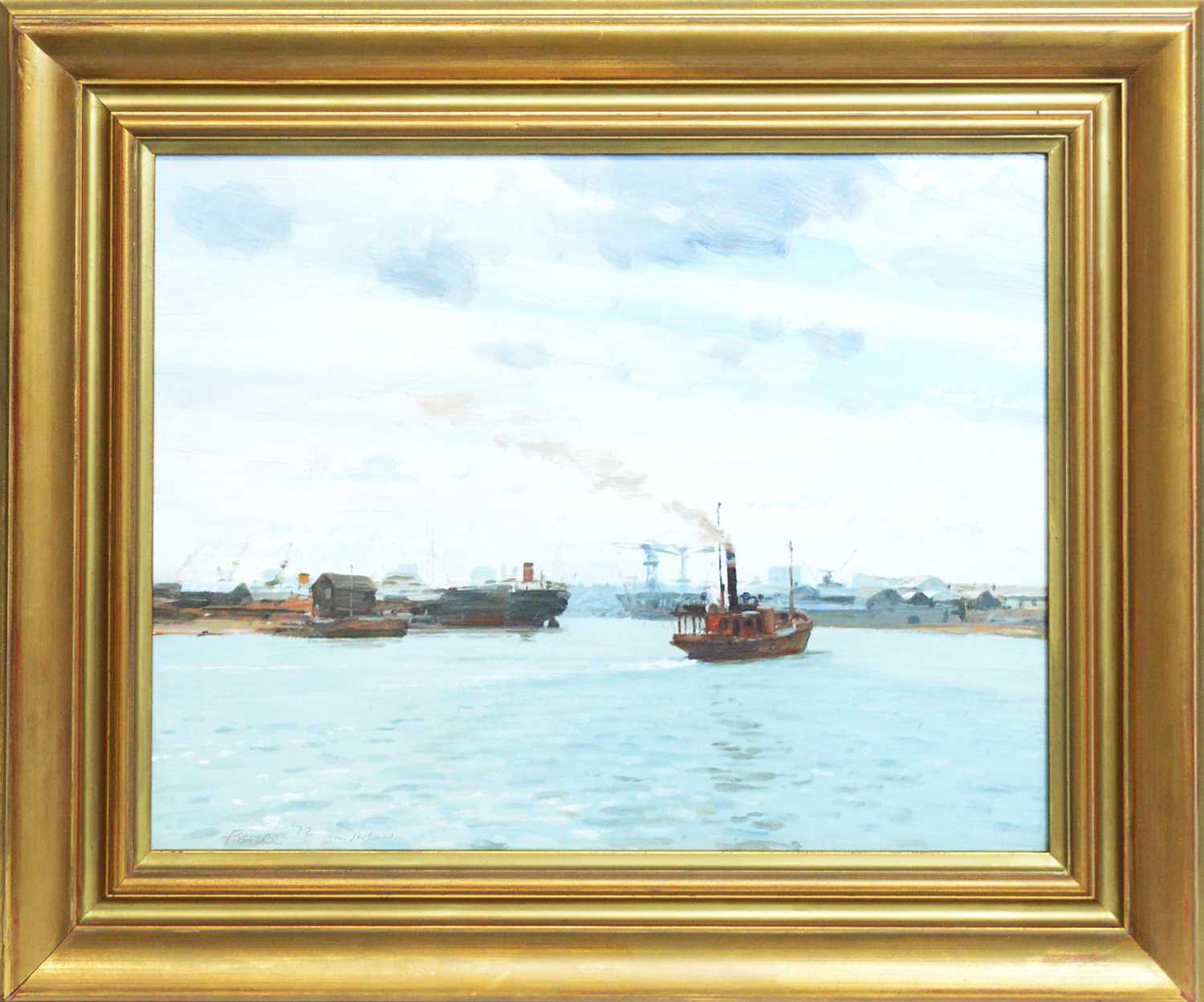 Lot 894 - John Peace - oil on board