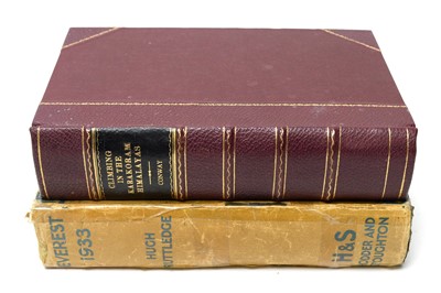 Lot 15 - Books on Mountaineering.