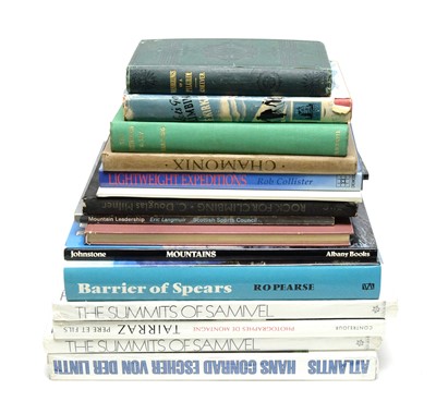 Lot 23 - Books on Mountaineering.