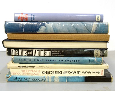 Lot 9 - Books on Mountaineering.