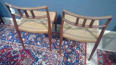 Lot 1069 - Niels Otto Moller for J L Moller: six model 79 dining chairs