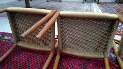 Lot 1069 - Niels Otto Moller for J L Moller: six model 79 dining chairs