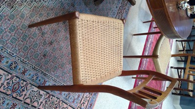 Lot 1069 - Niels Otto Moller for J L Moller: six model 79 dining chairs