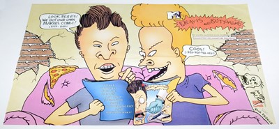 Lot 756 - Beavis and Butt-Head artwork