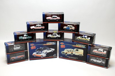 Lot 229 - A collection of Corgi DriveTime Emergency Motors die-cast model vehicles.