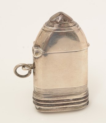 Lot 78 - A George V silver vesta case, by William Hair Haseler