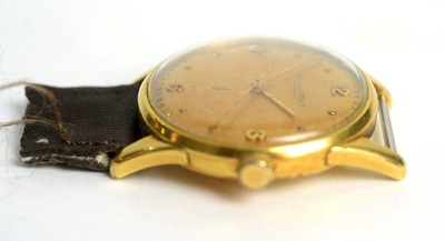 Lot 433 - International Watch Co (IWC): an 18ct yellow gold-cased wristwatch