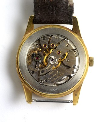 Lot 433 - International Watch Co (IWC): an 18ct yellow gold-cased wristwatch