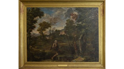 Lot 914 - Alexander and John Runciman - A Biblical Scene | oil
