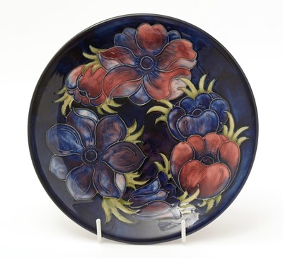 Lot 412 - Moorcroft Anemone dish