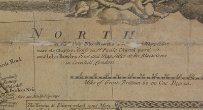 Lot 19 - Thomas Bowles - 18th Century map of Scotland, the North of England, and Ireland | engraving