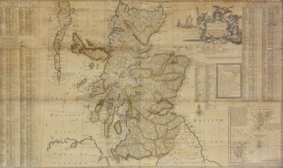 Lot 19 - Thomas Bowles - 18th Century map of Scotland, the North of England, and Ireland | engraving