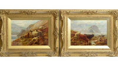 Lot 1048 - Robert Watson - A Pair of Scottish Pastoral Views | oil