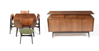 Lot 383 - G Plan: a mid Century 'Librenza' dining room suite