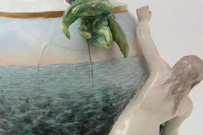 Lot 745 - large Meissen Ewer 'Water'