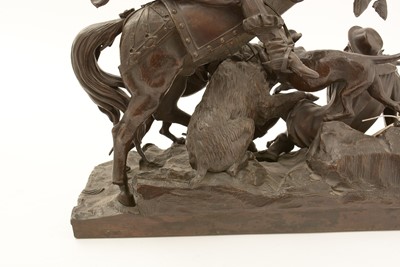 Lot 1142 - Raingo Freres: a large and impressive black slate, gilt and bronze mantel clock.