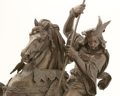 Lot 1142 - Raingo Freres: a large and impressive black slate, gilt and bronze mantel clock.