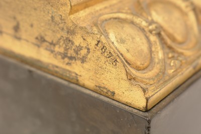 Lot 1142 - Raingo Freres: a large and impressive black slate, gilt and bronze mantel clock.