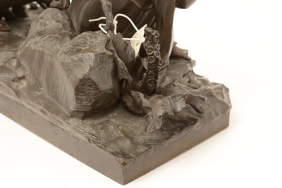 Lot 1142 - Raingo Freres: a large and impressive black slate, gilt and bronze mantel clock.