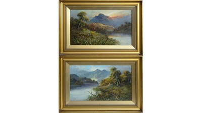 Lot 987 - Frank Hider - Lakeland Landscapes; Daylight and Dusk | oil