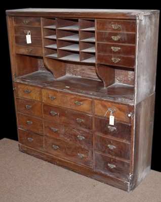 Lot 50 - An early 20th Century mahogany bureau.