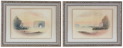 Lot 42 - George Pelham Dixon - Views of Marsden and Tynemouth | watercolour